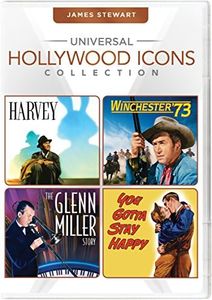 Universal Hollywood Icons Collection: James Stewart (Harvey / Winchester '73 / The Glenn Miller Story / You Gotta Stay Happy) [DVD]