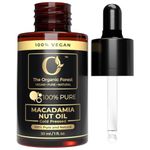 Pure & Natural Macadamia Oil for Essential Oil Mixing - Cold-Pressed Carrier Oil for Hair & Skin - Hydrating Macadamia Nut Oil for Hair Health, Macadamia Hair Oil for Skin Moisturization