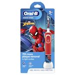 Oral-B Kids Electric Toothbrush featuring Marvel's Spiderman, for Kids 3+