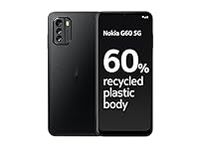 Nokia G60 5G Smartphone, 6.58” HD+ 120Hz display, 4GB RAM & 64GB Storage, Android 12 & 3 OS upgrades, 50MP AI rear camera, 3 Years of Warranty, made of 60% Recycled Plastic, 2 Day battery life – Black