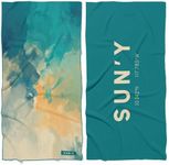 SUN'Y Microfiber Beach Towel: Beach