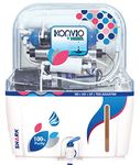 Konvio Neer Mineral RO + UV + UF + TDS Adjuster Water Filter and Purifier with High TDS Membrane (Blue)