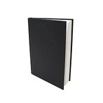 Artway Studio – Casebound A5 Sketchbook – Portrait - 92 Sides/46 Pages of 170gsm Cartridge Paper – Black Hardback Sketchbook