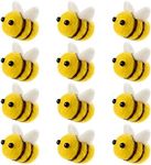 CINPIUK 12 Set Felt Bees for Crafts