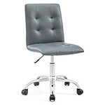 Modway Prim Mid Back Office Chair, Gray