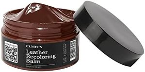 Clyde's™ Leather Company Leather Recoloring Balm – Color Restore & Scratch Repair Kit for Faded Leather Furniture, Car Seats, Sofa & Vinyl | 23 Colors | Non-Toxic Dye