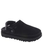 UGG Women's Goldenstar Clog Sneaker, Black, 12