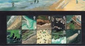 2002 Coastlines Presentation Pack Stamps No.332