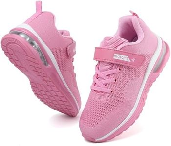 Kids Running Shoes Boys Girls Tennis Shoes Air Cushion Sports Shoes Lightweight Breathable Fashion Sneakers Athletic Walking Shoes For Children Casual Gym Jogging Shoes Toddler/Little/Big Kid
