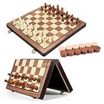 15'' Chess Sets Wooden Chess Board 