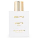 BELLAVITA White Oud 100ml | Long Lasting Unisex Perfume | Perfume for Man and Woman | Eau De Parfum | Orange, Patchouli, Musk | Oud, Citrus & Spicy Premium Fragrance