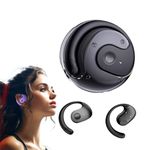 Hy-T26 X15 Pro Earphone Wireless Bluetooth, 2024 New Upgraded Earbuds Bluetooth Headphones, Noise Canceling Sports Bluetooth 5.4 Out-of-Ear Earphones, Noise Reduction, High Sound Quality (Black)