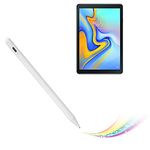 Electronic Stylus for Samsung Galaxy Tab A 10.5" Pencil,Active Capacitive Pencil Compatible with Samsung Galaxy Tab A 10.5-inch Stylus Pens,Good on Drawing and Writing Type-C Rechargeable Pen,White