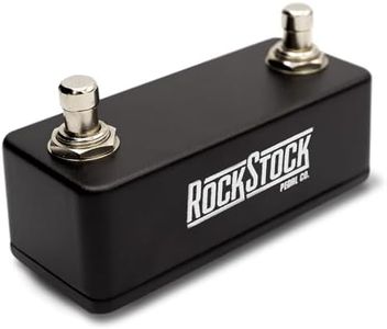 Dual Switch TRS Auxiliary Guitar Pedal Footswitch