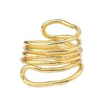 ENSIANTH Bendable Snake Necklace Flexible Multi-Purpose Necklace (Gold)