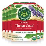 Traditional Medicinals Organic Throat Coat Tea, 16 Tea Bags (Pack of 6)