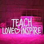 JFLLamp TEACH LOVE INSPIRE Neon Sig