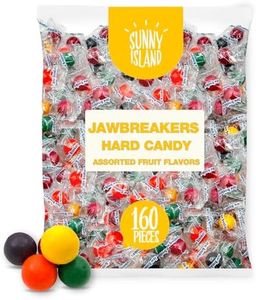 Halloween Candy - Jawbreakers Hard Candy | Fruit Flavored Assortment, 2-Pound Bag (About 160 Pieces)