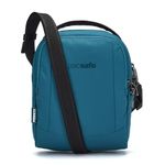 Pacsafe Unisex-Adult Metrosafe Ls100 3 Liter Anti Theft Crossbody/Shoulder Bag-Fits 7 Inch Tablet, Tidal Teal, One Size