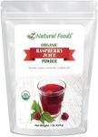 Organic Red Raspberry Juice Powder - Superfood Berry Supplement - Mix In Drinks, Shakes, Smoothies, Cakes, Cooking & Baking Recipes - Non GMO, Gluten Free, Vegan, Kosher - 1 lb