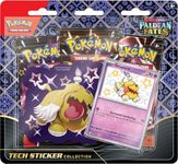 Pokémon TCG: Scarlet & Violet—Paldean Fates Tech Sticker Collection – Greavard (1 Foil Promo Card & 3 Booster Packs)