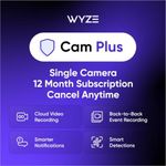 Wyze Security Plan - Cam Plus | 1 C