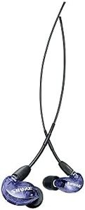 [VGP2024 Gold Award] SHURE Sure Earbuds, Wired SE215SPE-PL-A, Purple, High Sound Insulation, Gaming Special Edition, in-Ear Type, Wireless Conversion (Sold Separately), MMCX Recording, Music