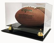 Display With Mirror Footballs