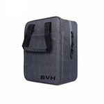 SVH� Insulated Travel Lunch/Tiffin/Storage Bag for Office, College & School (Grey 01, Cotton)