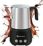Maestri House Milk Frother, Variable Temp Milk Frother and Steamer, 16.9OZ Smart Touch Control Foam Maker, Memory Function for Latte, Warm Milk, Hot Chocolate