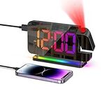 AMIR Newest Projection Alarm Clock,