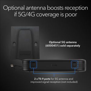 NETGEAR Nighthawk M3 5G Mobile Router – Portable WiFi Hotspot
