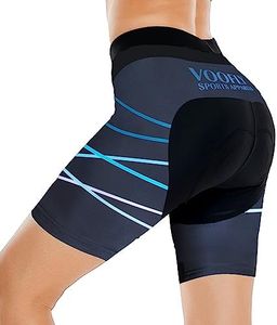 Women's Bicycle Shorts Cycling Pants 4D Padded Mountain Bike MTB Road Biking Breathable Quick Dry Black XL