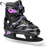 Girls Ice Skates - Adjustable Ice S