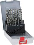 Bosch Professional 19pc. HSS-G ProBox Metal Drill Bit Set (for Steel, Ø 1-10 mm, Accessories Drill Driver and Drill Stand)