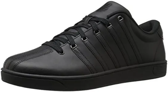 K-Swiss Men's Court Pro II CMF Sneaker, Black/Gunmetal, 6.5 M