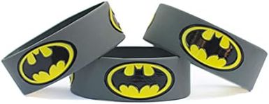 Set of Three (3) Batman Wristbands 