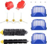 14 Pcs Replacement Accessories Kit Compatible for with Roomba 600 Series with Bristle & Brush & Filters