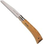 Opinel Folding Saw - Gardening and Camping Folding Carbon Steel Saw with Beechwood Handle