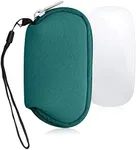 kwmobile Neoprene Case Compatible with Apple Magic Mouse 1/2 - Case for Mouse Soft Pouch Carry Bag - Petrol