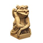 Design Toscano OS68756 Oscar The Gargoyle with Attitude Statue, Medium