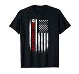Best Dog Dad Ever American Flag T-S