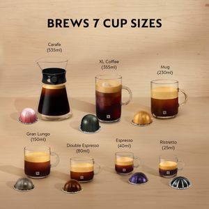 Nespresso Vertuo Next Coffee Machine – Matte Black