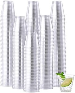 1000 Plastic Shot Glasses-1.5oz Disposable Cups-1.5Ounce Plastic Shot Cups-Ideal Plastic Tumbler for Whiskey, Jello Shots, Tasting ,Food Samples,Perfect for Halloween, Thanksgiving ,Christmas Party