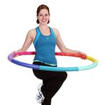 Weight Loss Sports Hoop® Series: Acu Hoop® 5L - 4.9lb (2.2kg) Large, Weighted Fitness Exercise Hula Hoop