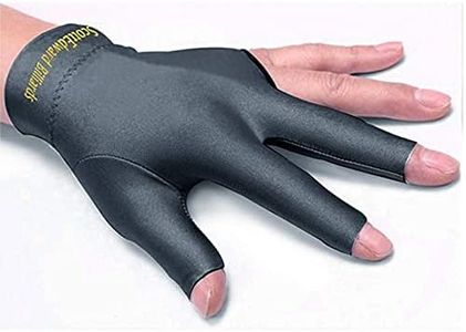 Scott Edward Billiard Gloves 10pcs/Set 3 Finger Billiards Glove Pool Cue Gloves Spandex Lycra for Left Hand Right Hand Men Women
