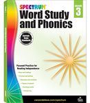 Spectrum Word Study 3rd Grade Workbook, Ages 8 to 9, Grade 3 Word Study, Phonics, Blends and Diagraphs, Vocabulary Builder, Dictionary Skills, Synonyms and Antonyms - 168 Pages (Volume 82)