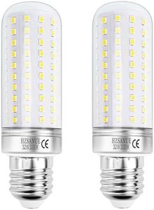 HZSANUE LED Corn Bulbs 32W, E27 Edison Screw Bulbs,3600Lm,3000K Warm White,240W Incandescent Bulbs Equivalent,Non Dimmable,Pack of 2