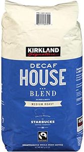 Kirkland Signature - Roasted by Starbucks ~ Decaf House Blend Coffee 2 lb. (Pack of 2) Total 4 Lb.