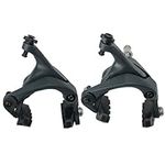 47-57mm Front & Rear C Caliper Brake,Road Bike Brake Calipers for Fixed Gear Bikes Road Bikes Bike Accessories-Black